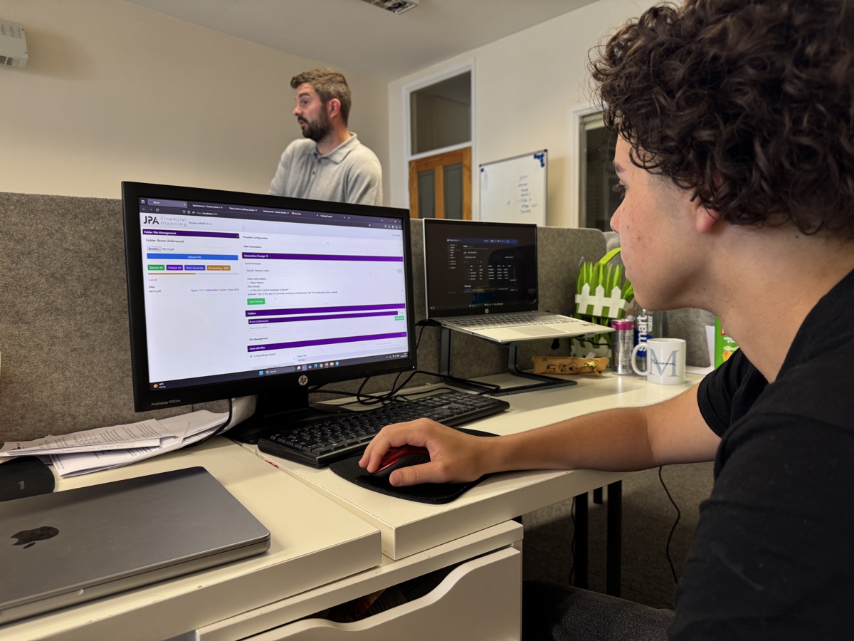 UK financial advisory case study: MonAI automation results